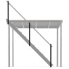 Railing flank for lateral stairs S