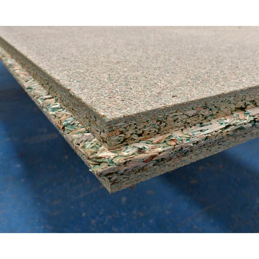 Structural chipboard flooring board