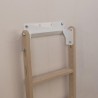 Hanger for relocatable ladder