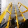 Industrial alternating tread stairs 63º OUTLET