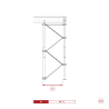 Zigzag stability column