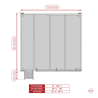 Mezzanine with S ladder TS 8