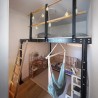 Mezzanine with S ladder TS 8