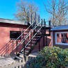 Standard stairs with landing