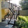 Standard stairs with landing