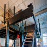 Beam for interior stairs