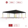 Industrial Mezzanine XL pack 120 m²
