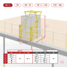 Safety pallet gate
