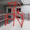 Safety pallet gate