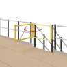 Safety gate for stairs
