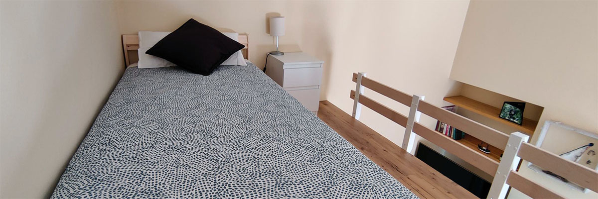 Ideas for youth rooms with high beds