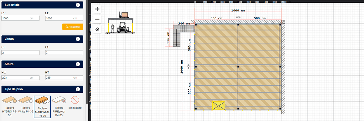 How to set up steel mezzanines quickly and easily.