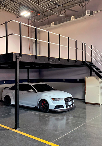 mezzanine in garage